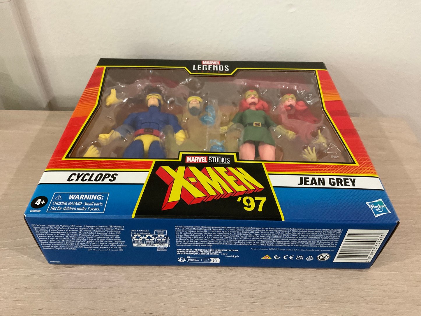 Marvel Legends X-Men '97 Cyclops & Jean Grey 2-Pack 6-Inch Figures Hasbro