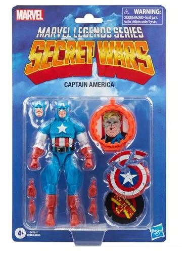 [PRE-ORDER] Secret Wars Marvel Legends Captain America 6-Inch Action Figure