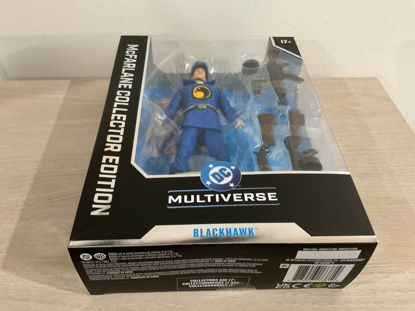 DC McFarlane Collector Edition Wave 13 #49 Blackhawk (DC Classics) 7″ Action Figure