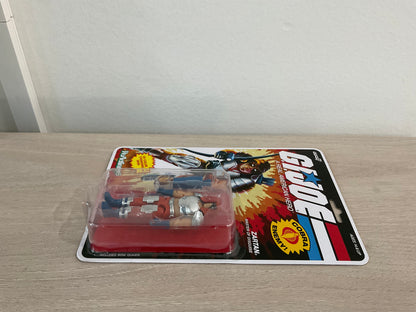 G.I. Joe Super7 ReAction+ Zartan (Comic) 4" Action Figure - Punched Card