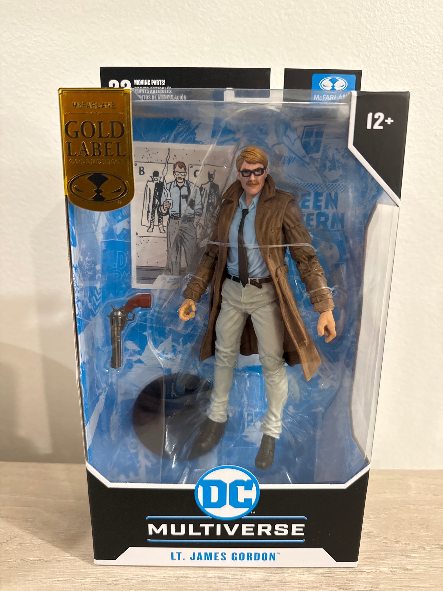 DC Multiverse Lt. James Gordon (Batman: Year One Part 4) 7-Inch Action Figure – Gold Label Exclusive