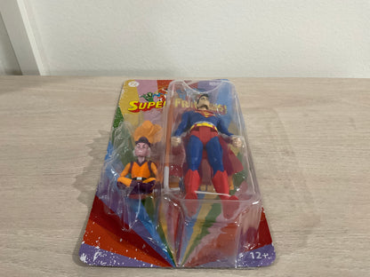 DC Retro Wave 16 Super Friends Superman and Mr. Mxyzptlk 6-Inch Scale Action Figure 2-Pack