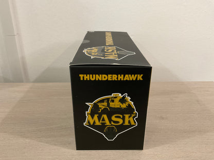 M.A.S.K. 40th Anniversary Thunderhawk Black & Gold Transforming Vehicle with Matt Trakker