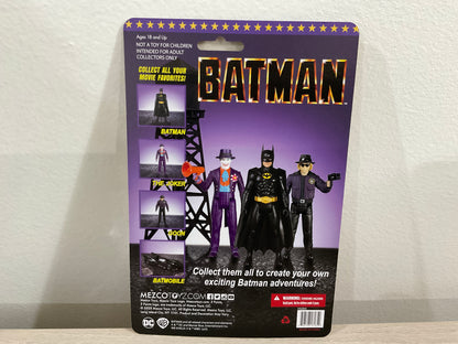 Mezco Batman (1989) 5 Points Figure Collection Joker 3.75" Retro Cardback