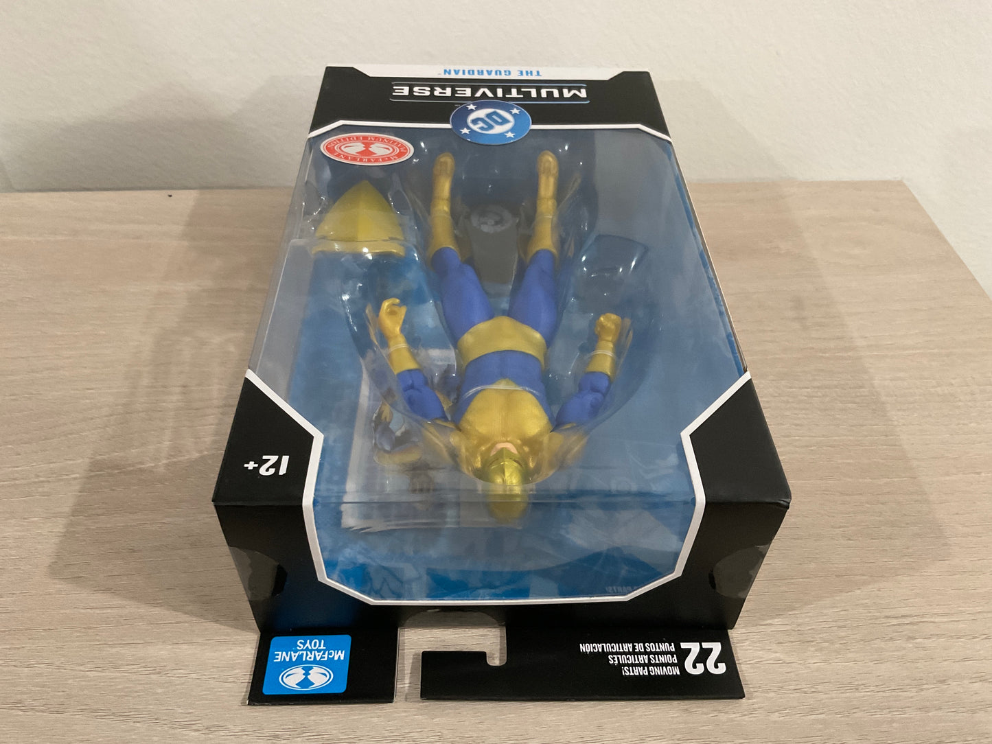 Guardian (DC Multiverse: Red Platinum Edition) 7" Action Figure - McFarlane Toys (Substandard Card 3)