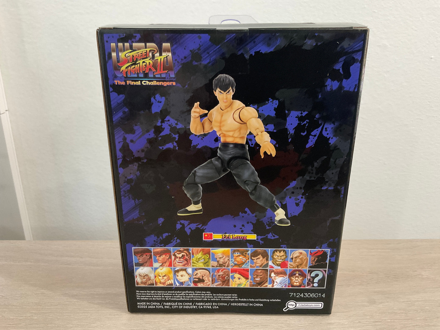 Street Fighter Fei Long 6-In Action Figure Jada Toys