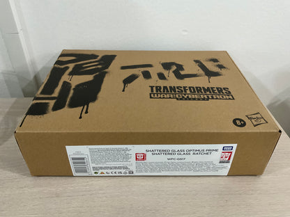 Transformers Generations Selects WFC‑GS17 Shattered Glass Ratchet & Optimus Prime Set