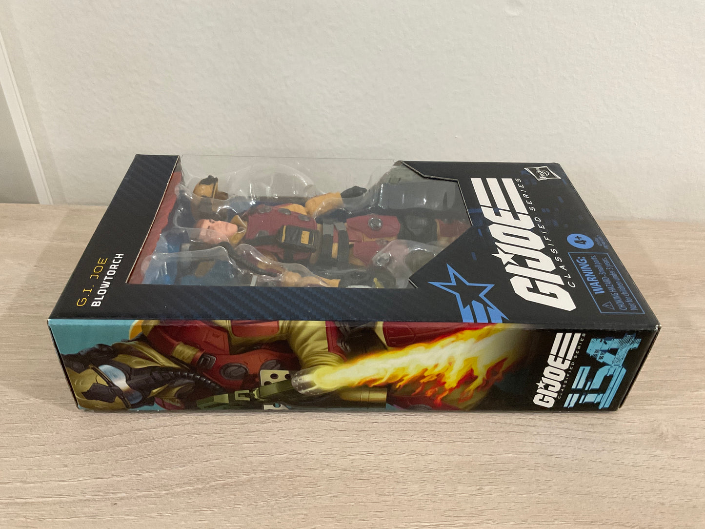 G.I. Joe Classified Series Blowtorch 6-Inch Action Figure Hasbro (Substandard Box 3)
