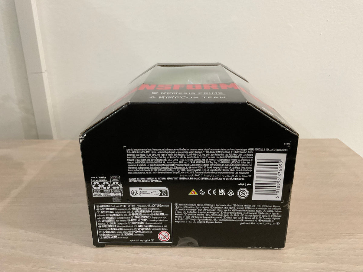 Transformers Generations Armada Nemesis Prime & Air Defense Mini-Con Team – Substandard Box