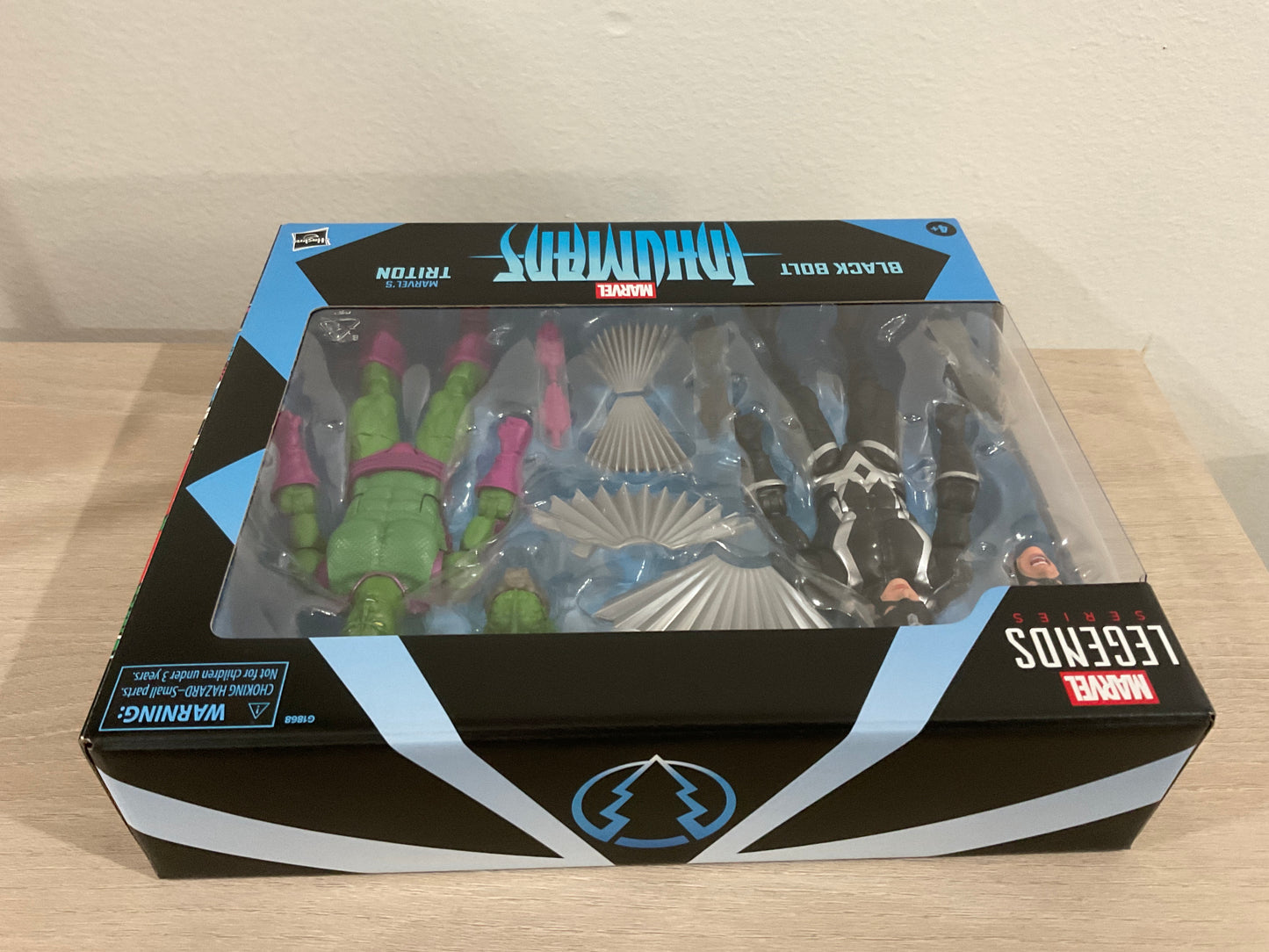 Marvel Legends Series Inhumans Black Bolt & Marvel’s Triton 6-Inch Action Figure 2-Pack