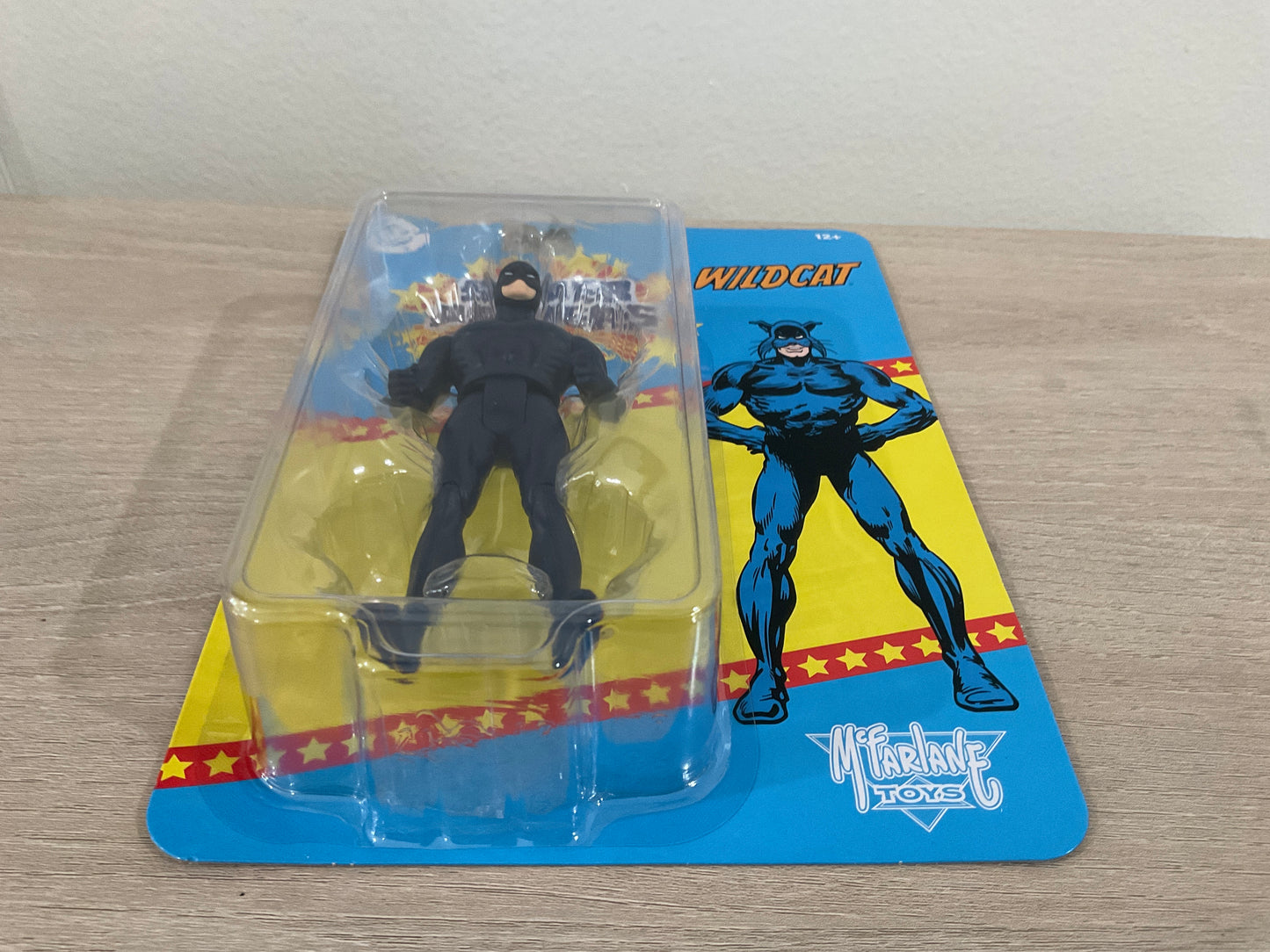 DC Super Powers Wildcat 4 1/2-Inch Scale Action Figure Substandard Card