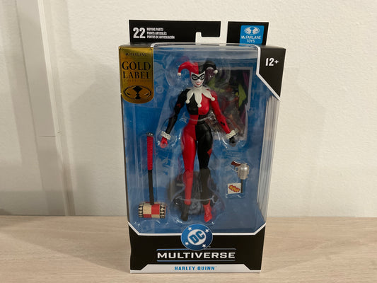 McFarlane Toys DC Multiverse Harley Quinn (Gold Label) 7" Action Figure - Substandard Box