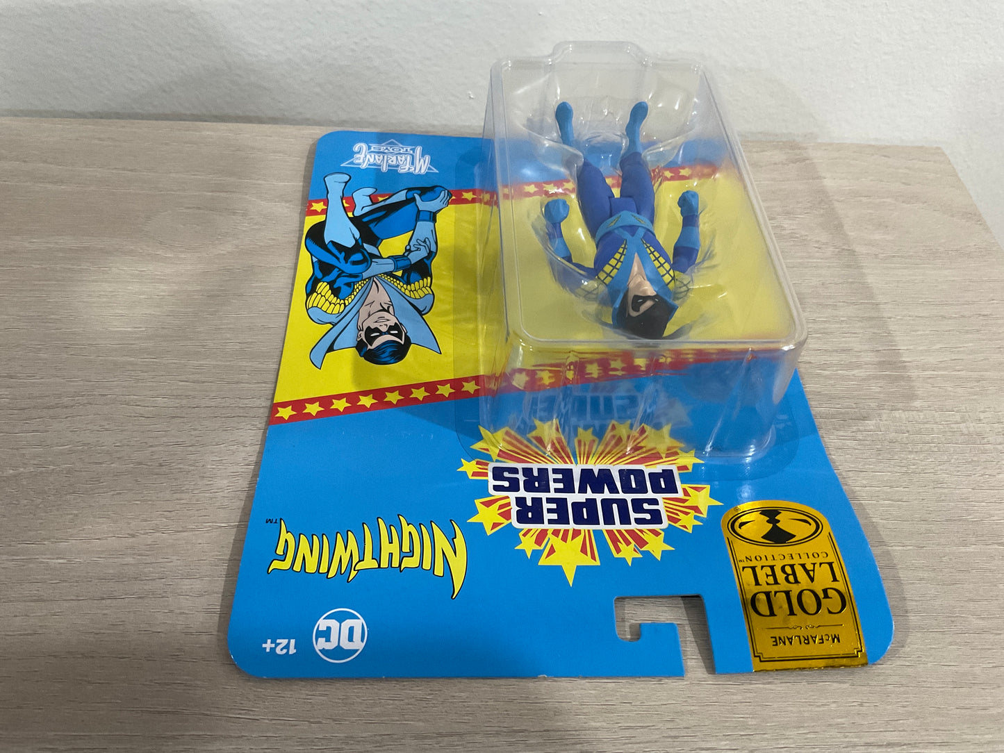 Nightwing (DC Super Powers) 4.5" Gold Label Figure — Exclusive Substandard Card 1