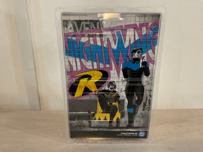 DC Direct Page Punchers Wave 14 Nightwing #81 7" Action Figure with Comic