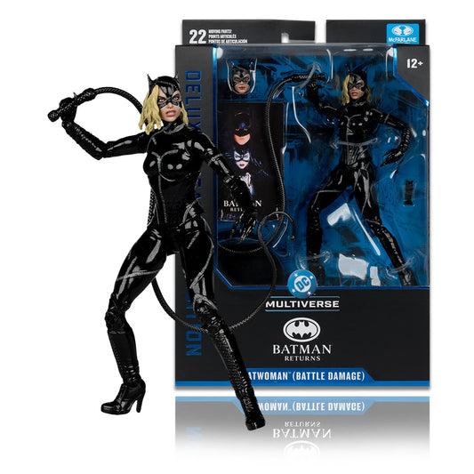DC Multiverse Deluxe Theatrical Edition Batman Returns Battle Damaged Catwoman 7-Inch Scale Action Figure