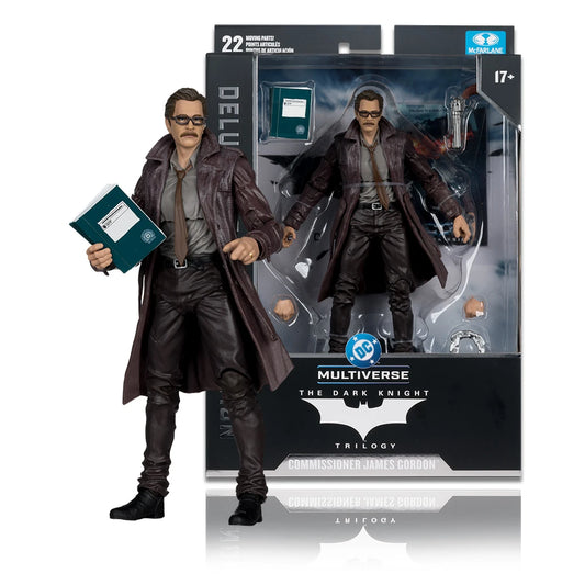 DC Multiverse Deluxe Theatrical Edition The Dark Knight Commissioner Gordon 7-Inch Scale Action Figure