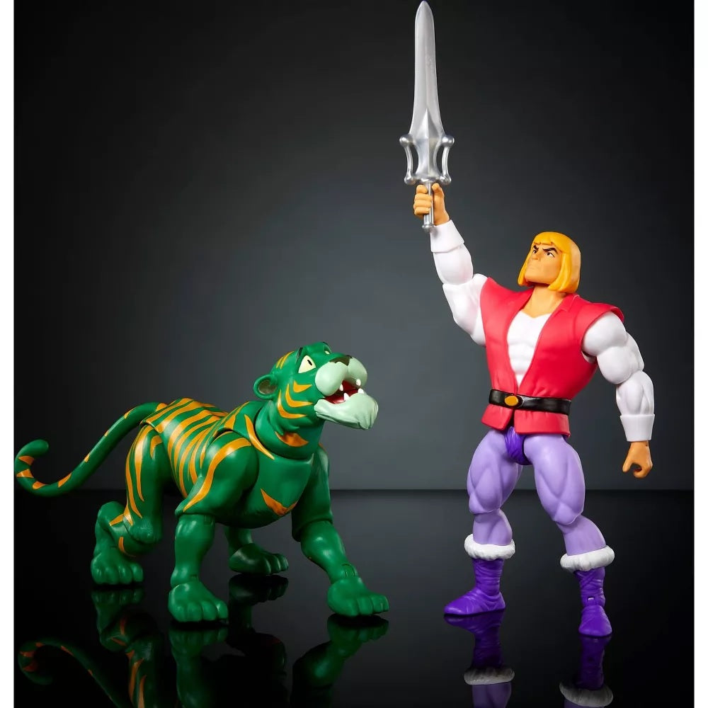 Masters of the Universe Cartoon Collection Prince Adam and Cringer Action Figure Set - 2pk