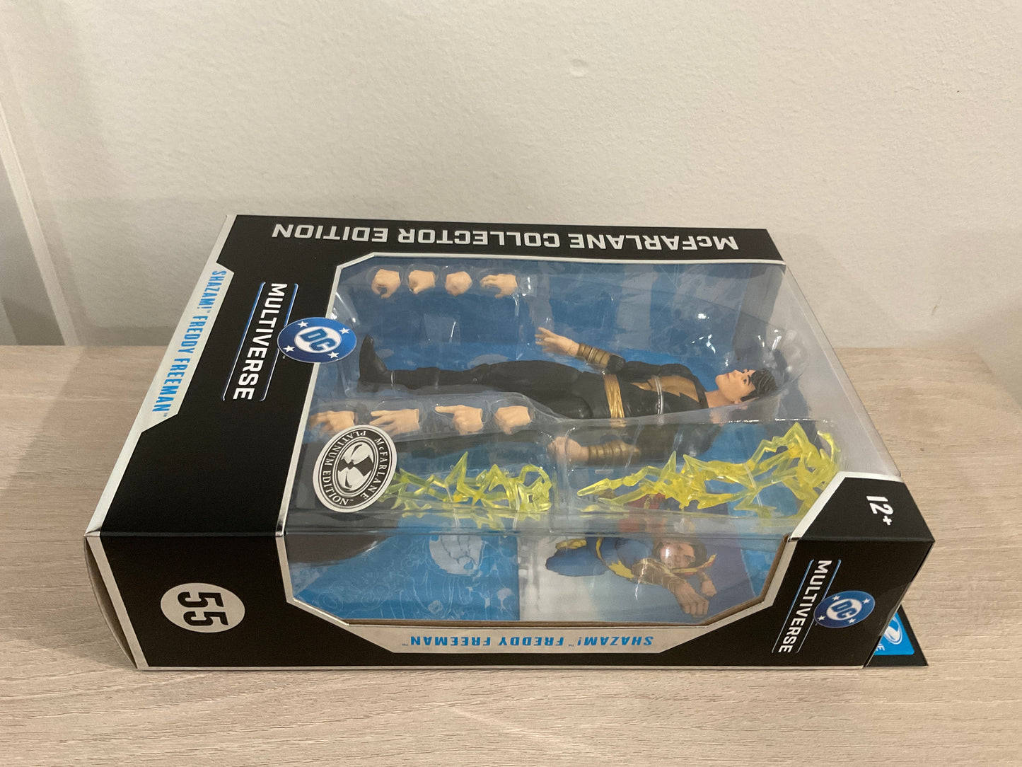 DC Multiverse McFarlane Collector Edition #55 Shazam Freddy Freeman 7-In Figure - Platinum Chase