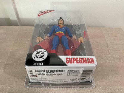 Superman (Zero Hour) 7-Inch Action Figure w/ Comic – DC Page Punchers