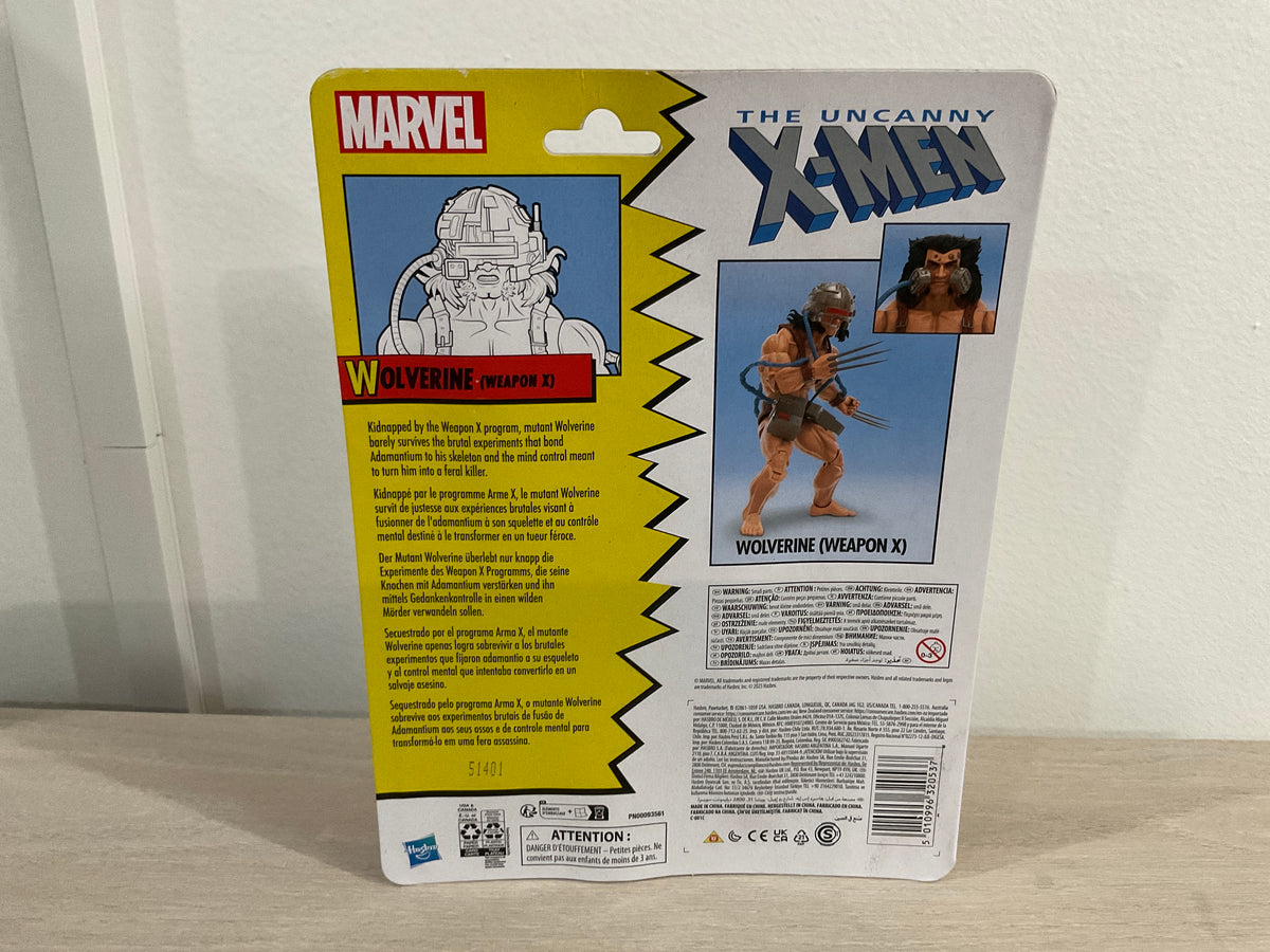 Marvel Legends Series Wolverine (Weapon X) 6-Inch Action Figure - Substandard Card