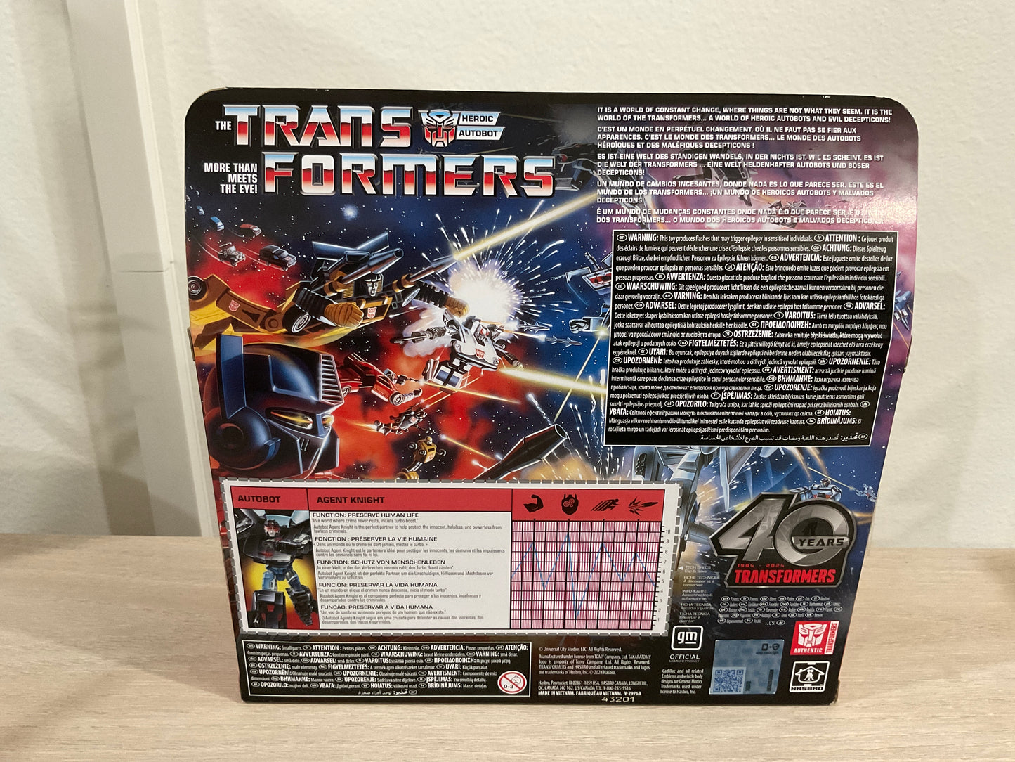 Hasbro Transformers Collaborative Knight Rider K.I.T.T. Figure - (Substandard Card)