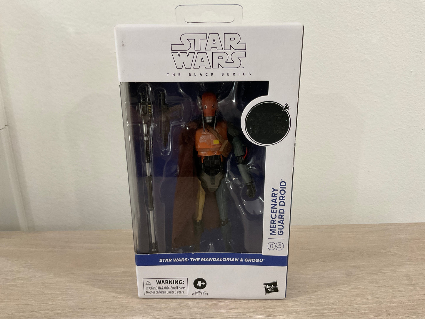 Star Wars The Black Series Mercenary Guard Droid First Edition #09 6-Inch Action Figure