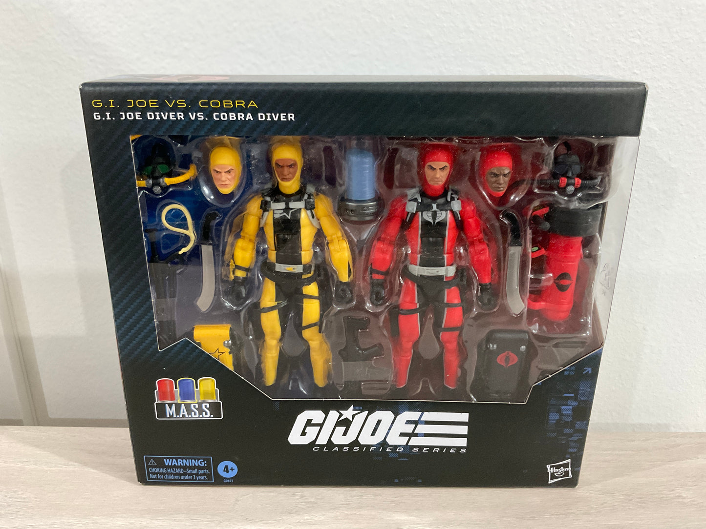 G.I. Joe Classified Series #169 – Diver vs. Cobra Diver 6-Inch Action Figure Set