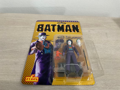 Mezco Batman (1989) 5 Points Figure Collection Joker 3.75" Retro Cardback