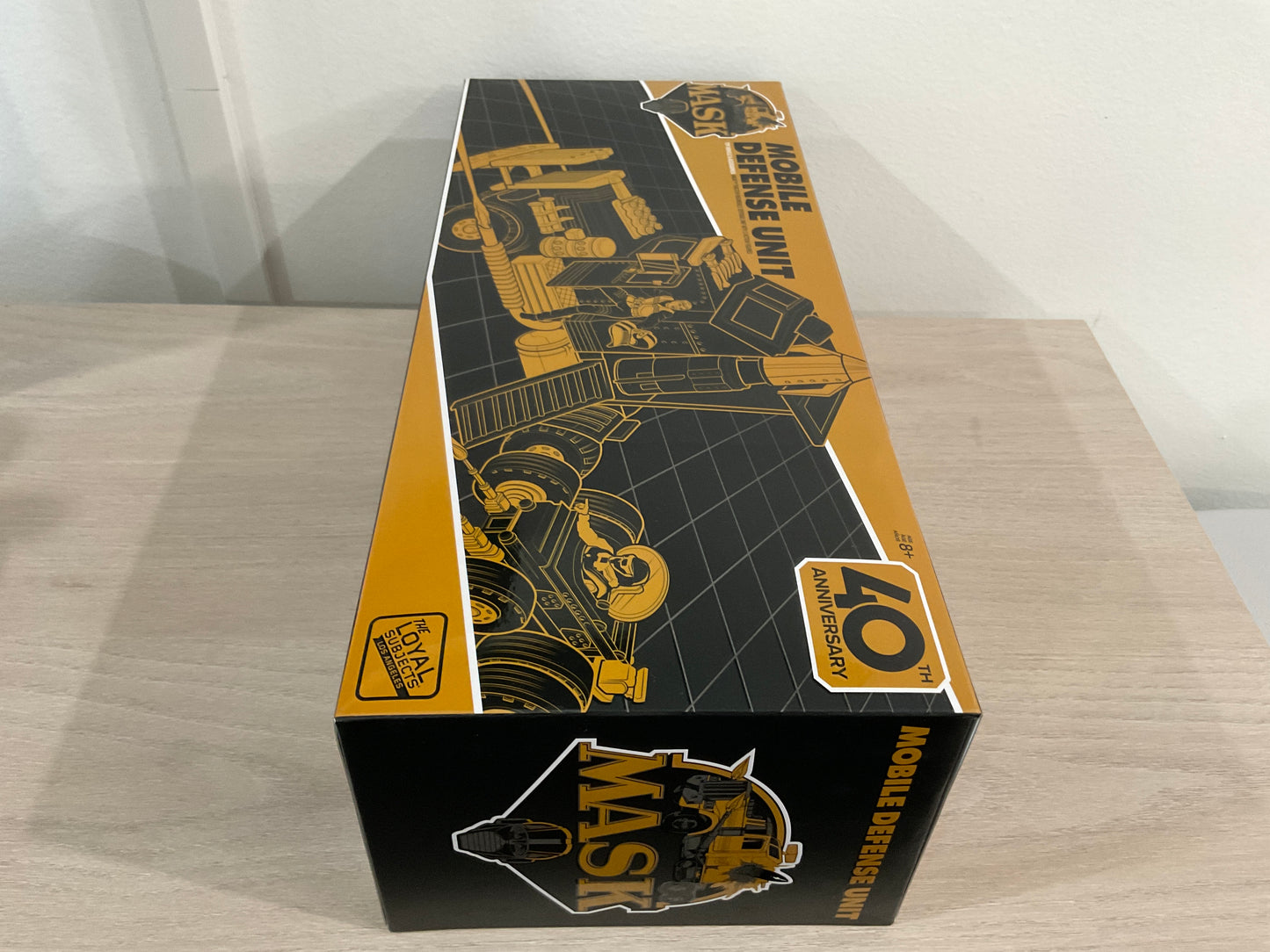 M.A.S.K. 40th Anniversary Mobile Defense Unit Black & Gold Limited Edition Vehicle Set