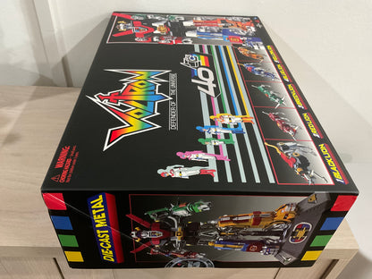Toynami Voltron 40th Anniversary Gift Set Light-Up Sound Base Deluxe Collectible