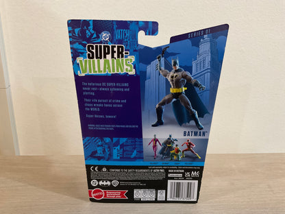 Batman Action Figure – DC Super-Villains Series 01 6-Inch Figure by Mattel
