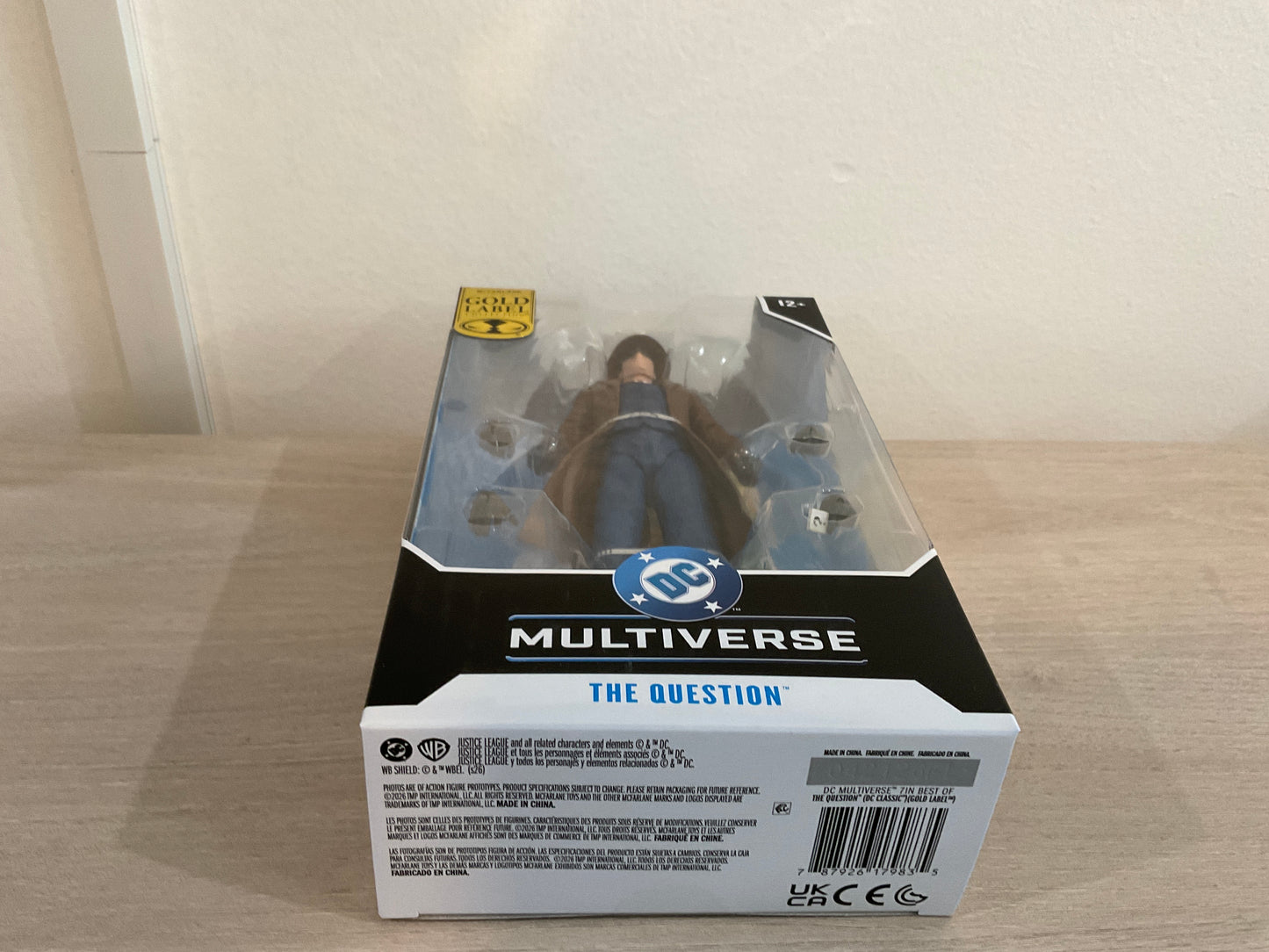 DC Multiverse The Question DC Classics Gold Label SDCC 2026 Exclusive 7-Inch Action Figure