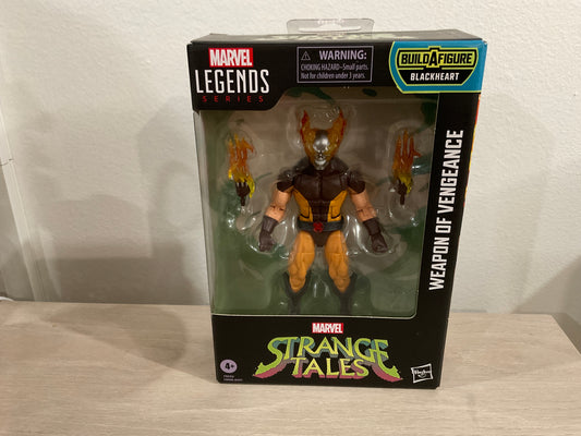 Marvel Legends Series Weapon of Vengeance Wolverine 6-Inch Action Figure – Blackheart BAF