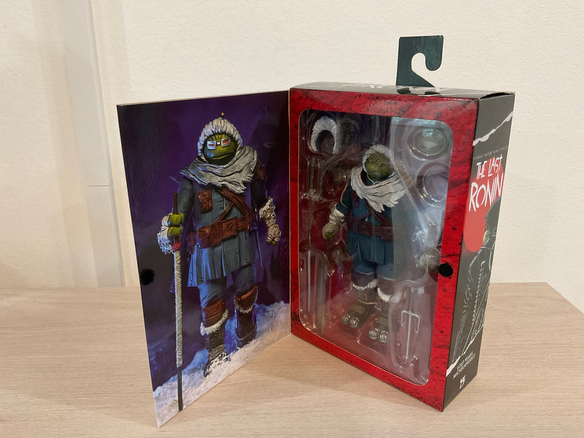 NECA Teenage Mutant Ninja Turtles: The Last Ronin – The Lost Years Sherpa Michelangelo 7" Action Figure