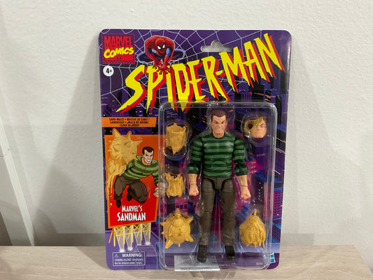 Marvel Legends Sandman (Spider-Man Animated Series) 6″ Action Figure (Re-Issue)