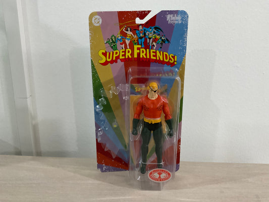 McFarlane DC Retro 66 Evil Aquaman Red Platinum Edition Super Friends Action Figure (Substandard Card 2)
