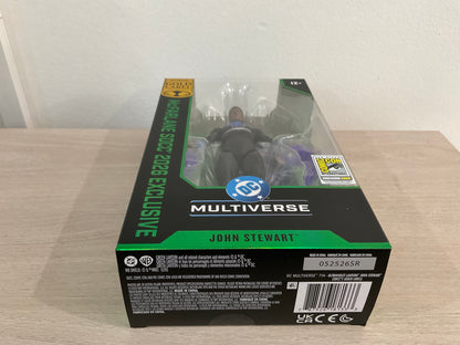 DC Multiverse John Stewart (Ultraviolet Lantern) Gold Label 7" Action Figure - 2026 SDCC Exclusive