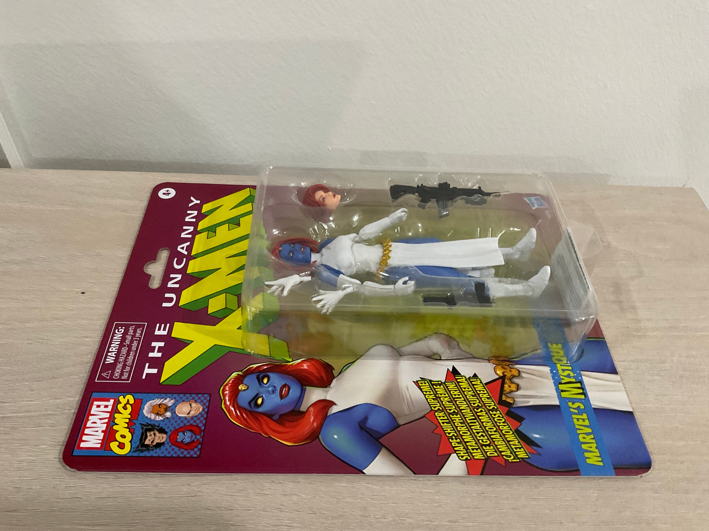 Marvel Legends Mystique Retro Card Uncanny X-Men 6-Inch Action Figure