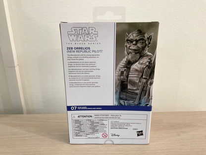 Star Wars The Black Series Zeb Orrelios Deluxe First Edition 6" Action Figure