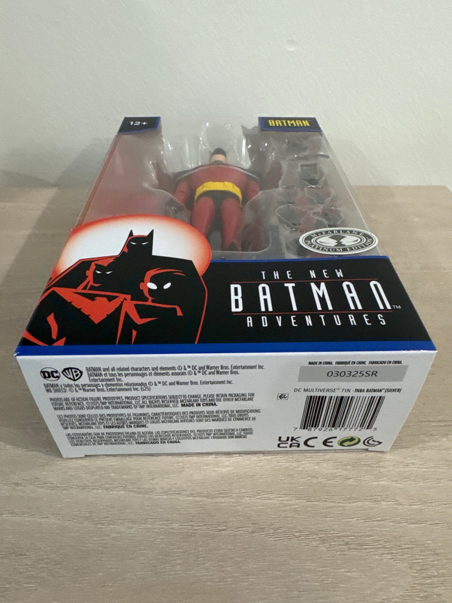 The New Batman Adventures Batman Figure – Platinum Edition (Red Suit)