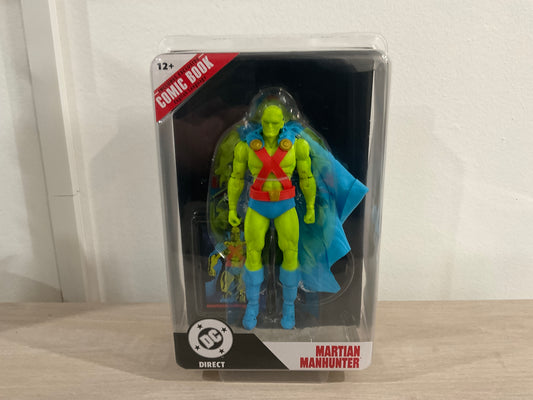 DC Direct Page Punchers Martian Manhunter Justice League #77 7-Inch Figure with Comic