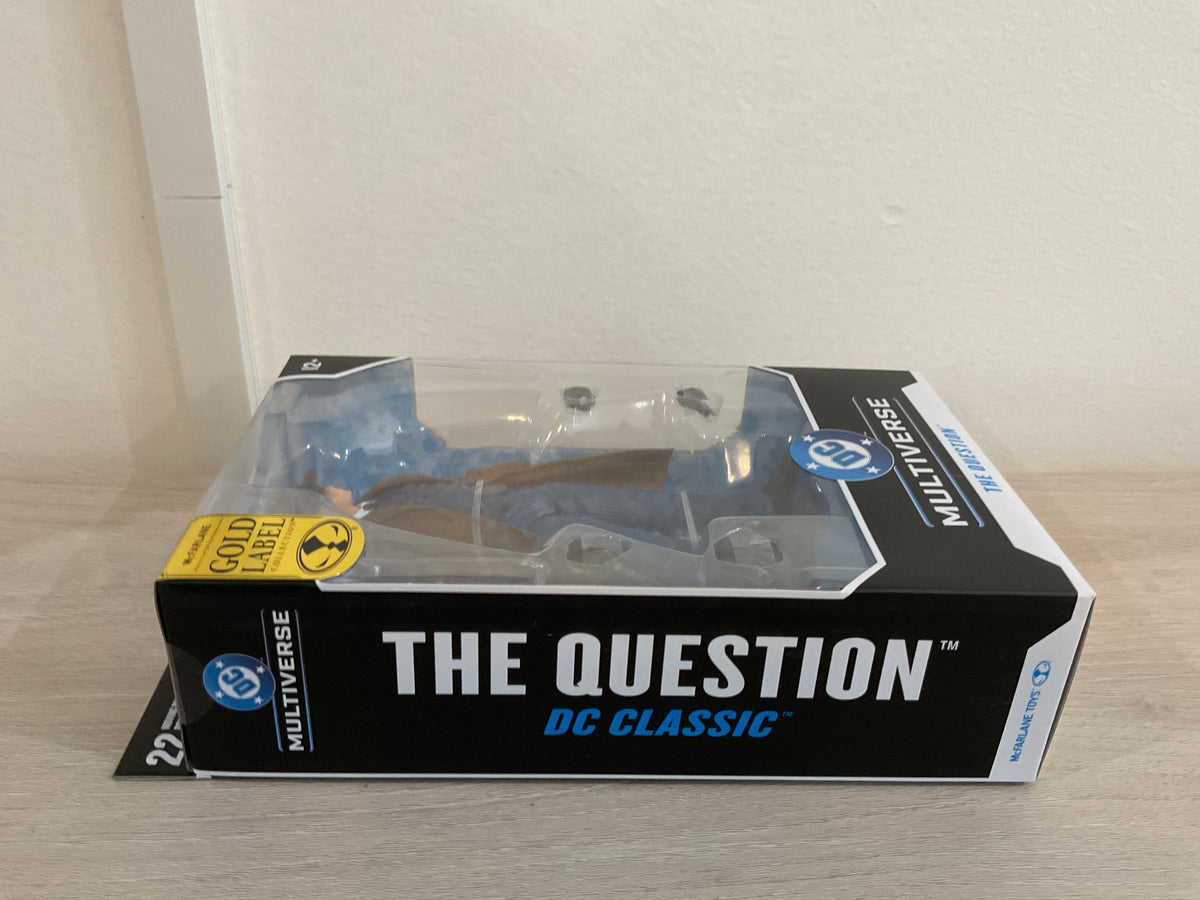 DC Multiverse The Question DC Classics Gold Label SDCC 2026 Exclusive 7-Inch Action Figure