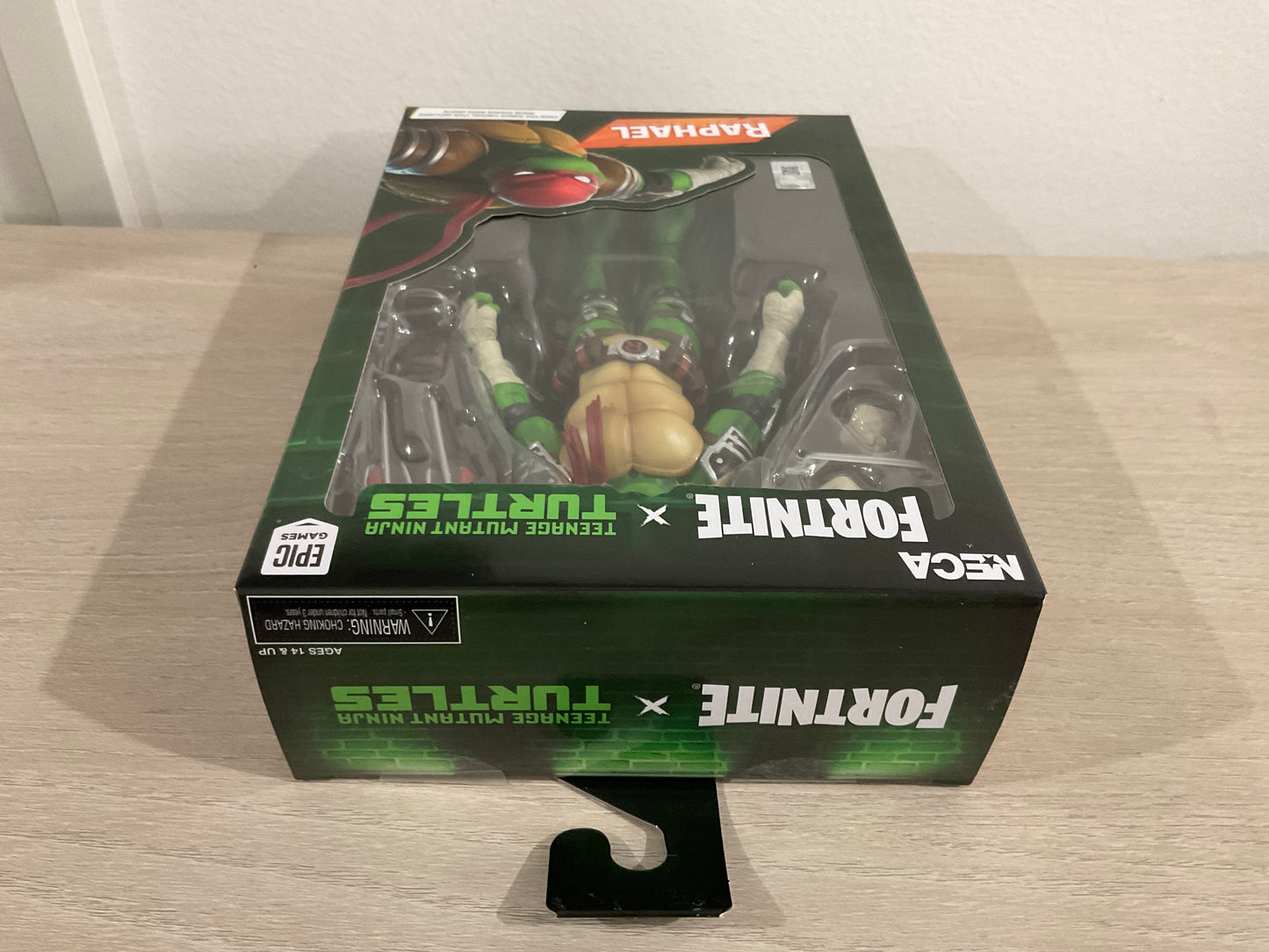 NECA Fortnite x Teenage Mutant Ninja Turtles Ultimate Raphael 7-Inch Scale Action Figure