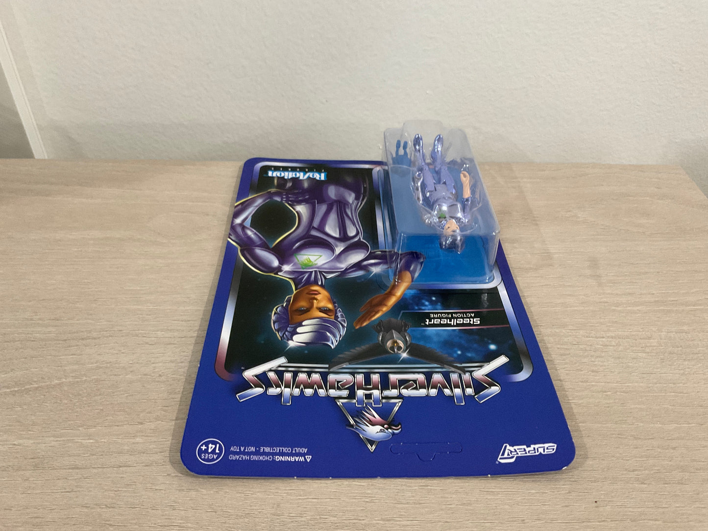 SilverHawks Steelheart (Toy Version) ReAction 3.75" Figure – Super7