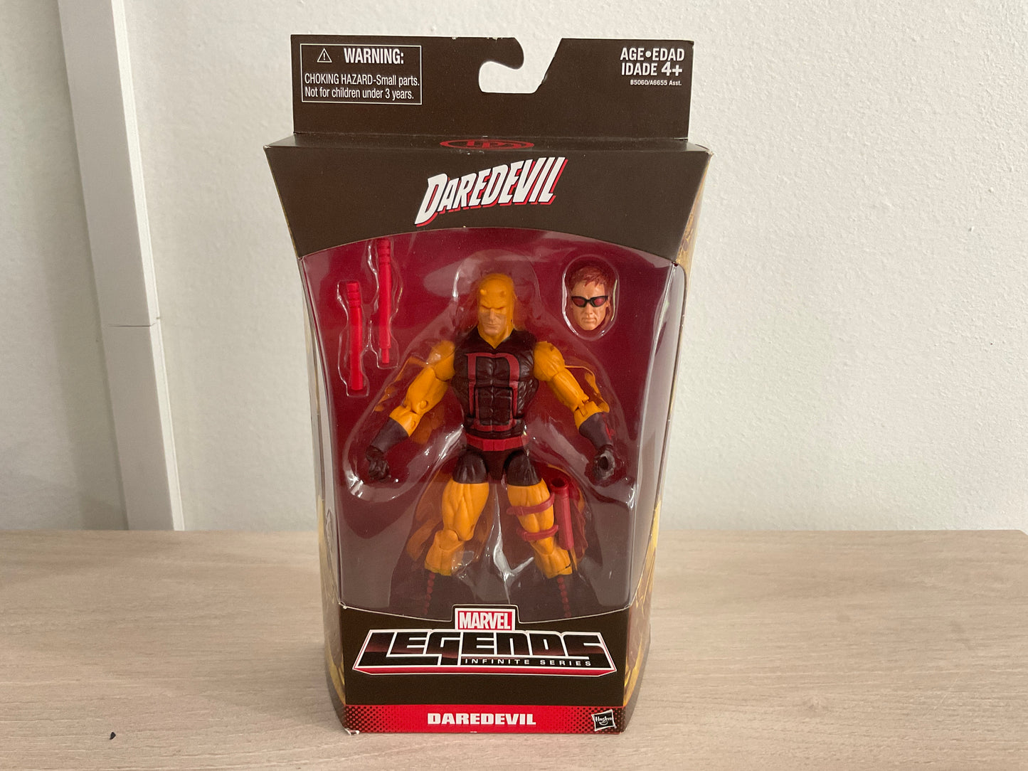 Marvel Legends Daredevil Yellow Suit Walgreens Exclusive 6-Inch Action Figure Hasbro