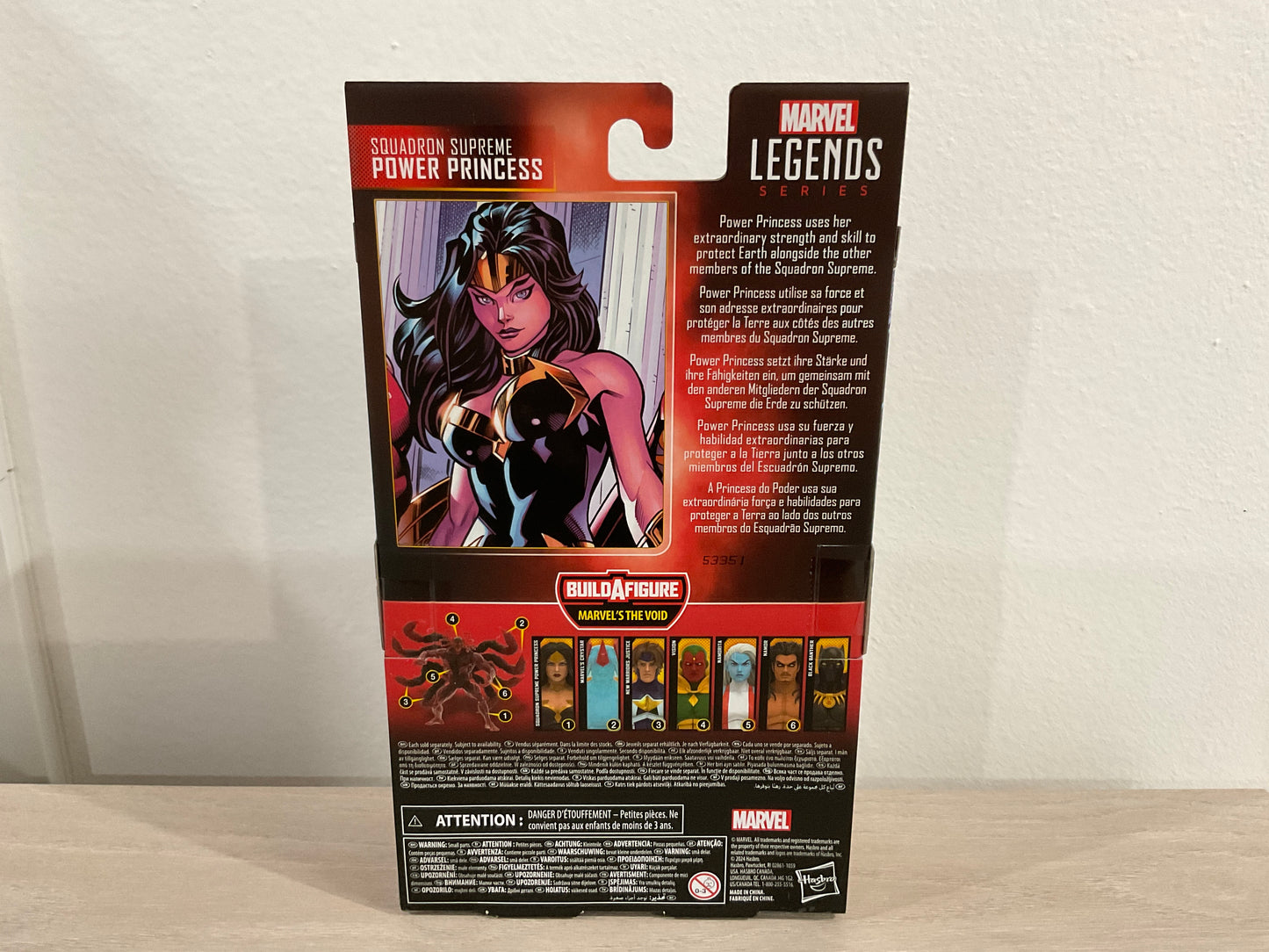 Marvel Legends Series Squadron Supreme Power Princess 6-Inch Action Figure (Reissue)
