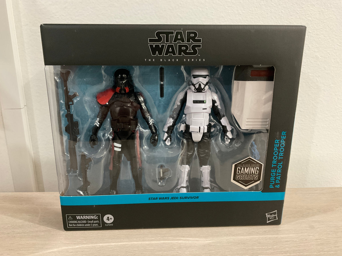 Star Wars The Black Series Purge Trooper & Patrol Trooper 6" Action Figure 2-Pack
