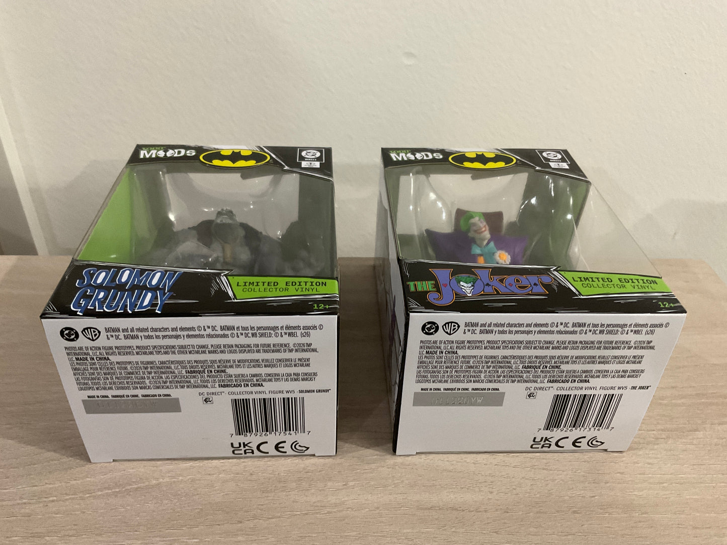 DC Direct Collector Vinyl Wave 5 Todd's Mods Limited Edition 4 1/2-Inch Scale Posed Figure Case of 2