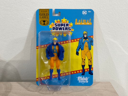 Animal Man (DC Super Powers) 4.5″ Gold Label Figure – Exclusive