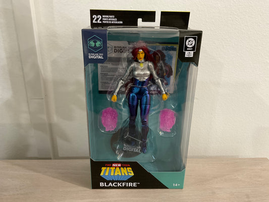 Blackfire (The New Teen Titans) 7-Inch Action Figure with McFarlane Toys Digital Collectible